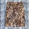 Merona leopard print pencil skirt