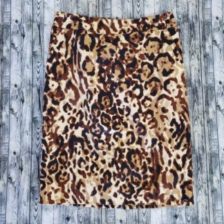 Merona leopard print pencil skirt