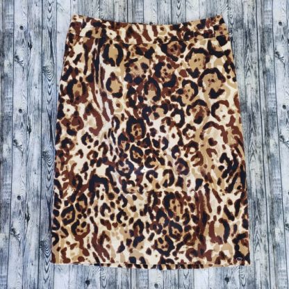 Merona leopard print pencil skirt