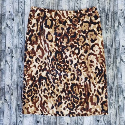 Merona leopard print pencil skirt