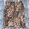 Merona leopard print pencil skirt