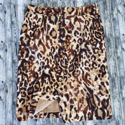 Merona leopard print pencil skirt